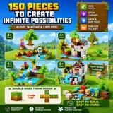 150 pieces, ages 3-6, double-sided designs