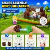 Strong magnets, secure assembly